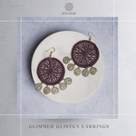 Load image into Gallery viewer, Threaded elegance: Tiny treasures for your lobes ❤️
