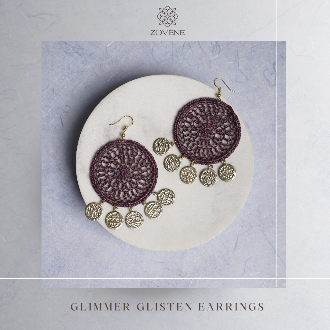 Threaded elegance: Tiny treasures for your lobes ❤️