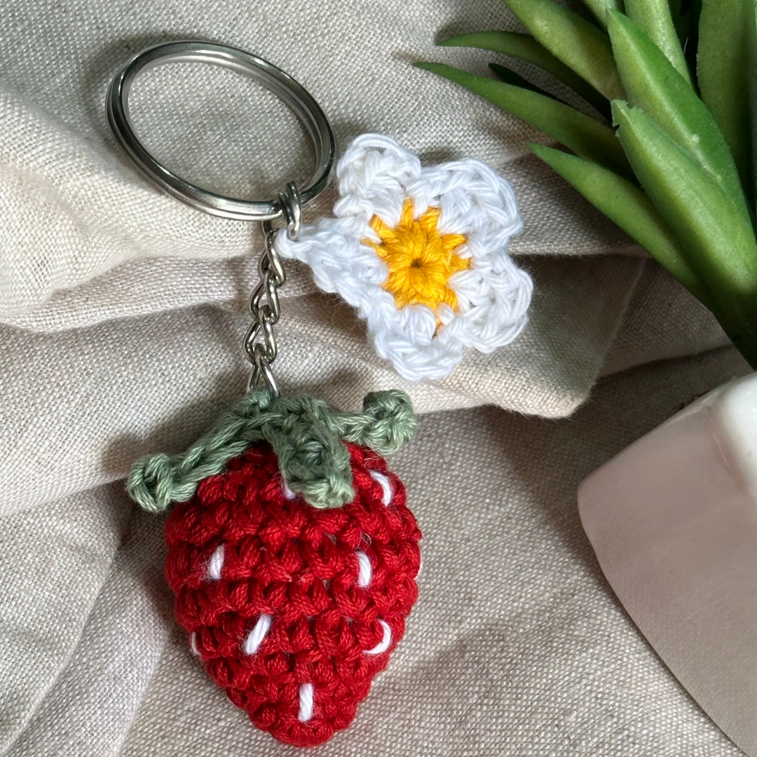 Berry sweet and stitched with love 🍓❤️