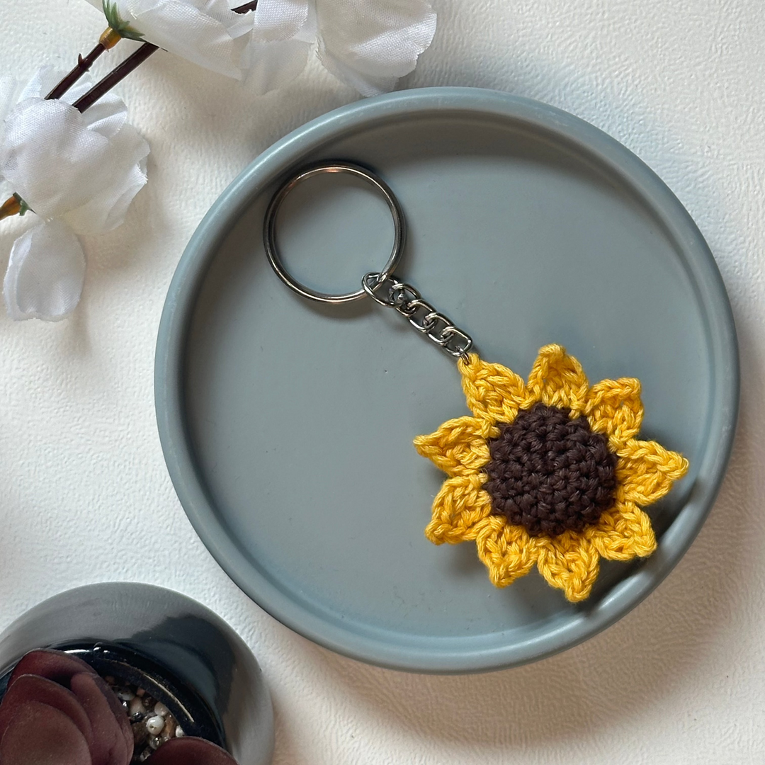 Sunflower keychain 🌻