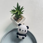 Load image into Gallery viewer, Cutest companion in the palm of your hand 🐼🤍
