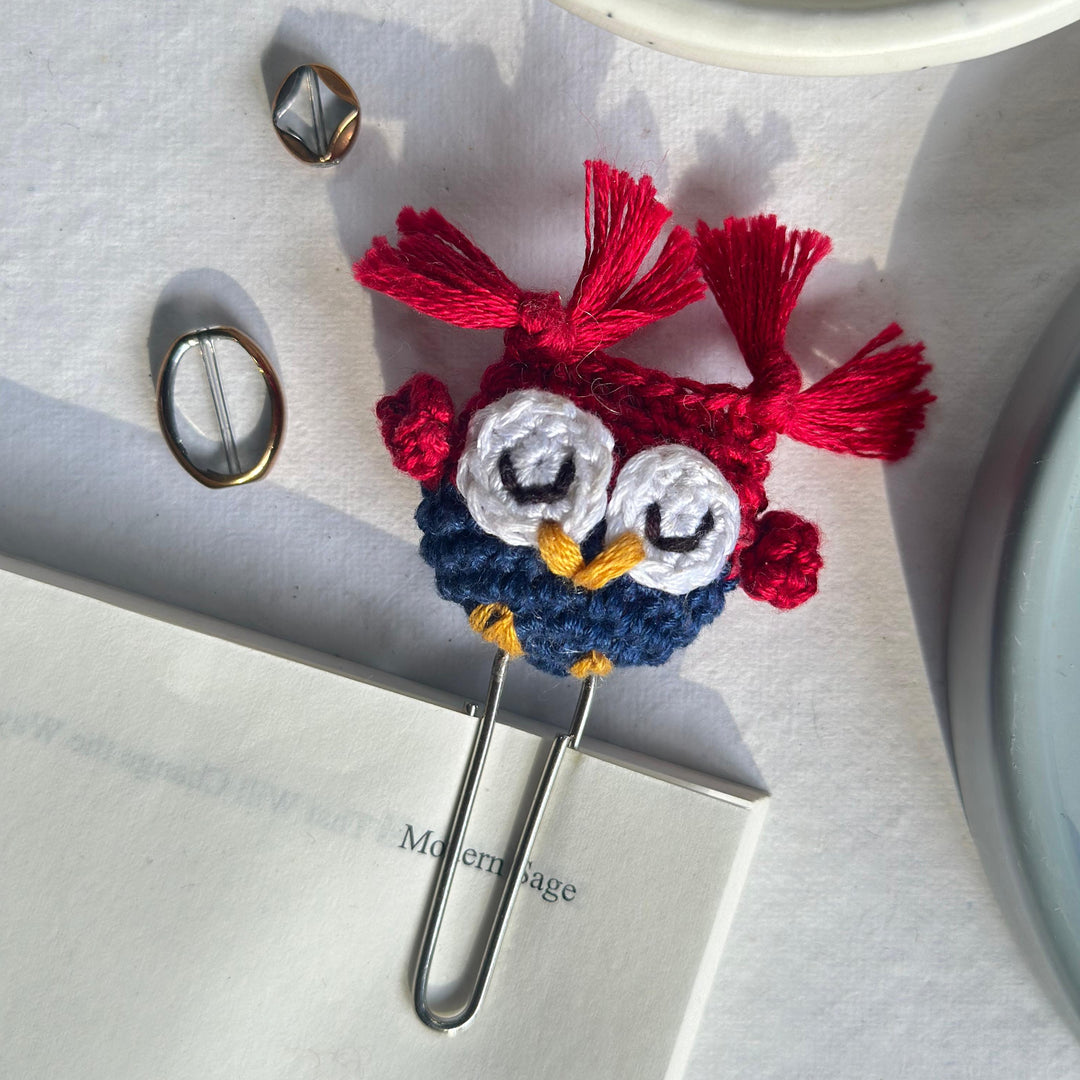 Owl pin bokmark 🦉