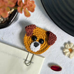 Load image into Gallery viewer, Dog pin bookmark 🤎
