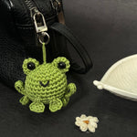 Load image into Gallery viewer, Squishy frog keychain
