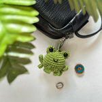Load image into Gallery viewer, Squishy frog keychain
