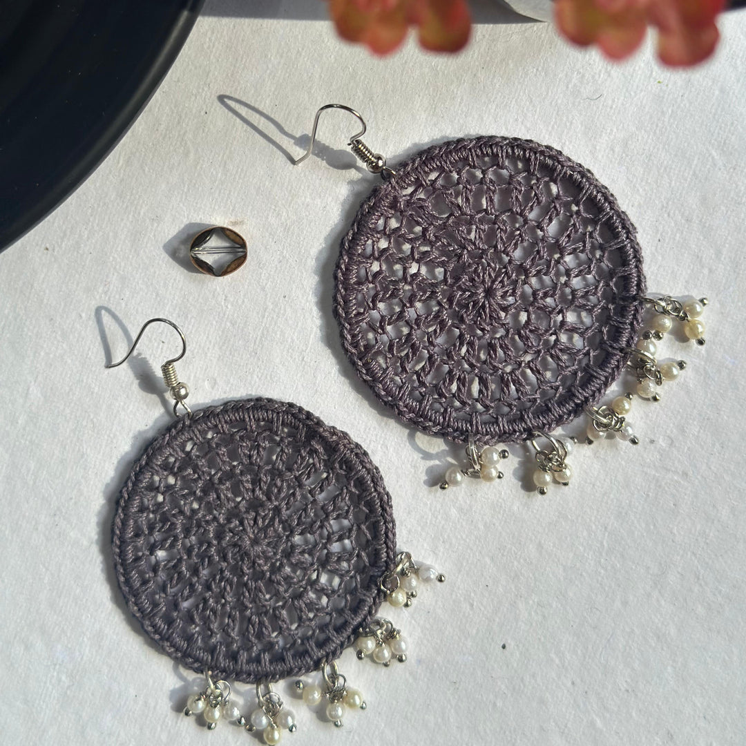 Jhumki earrings 🩶