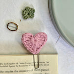 Load image into Gallery viewer, Heart pin bookmark 💕

