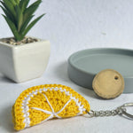Load image into Gallery viewer, lemon keychain 🧡
