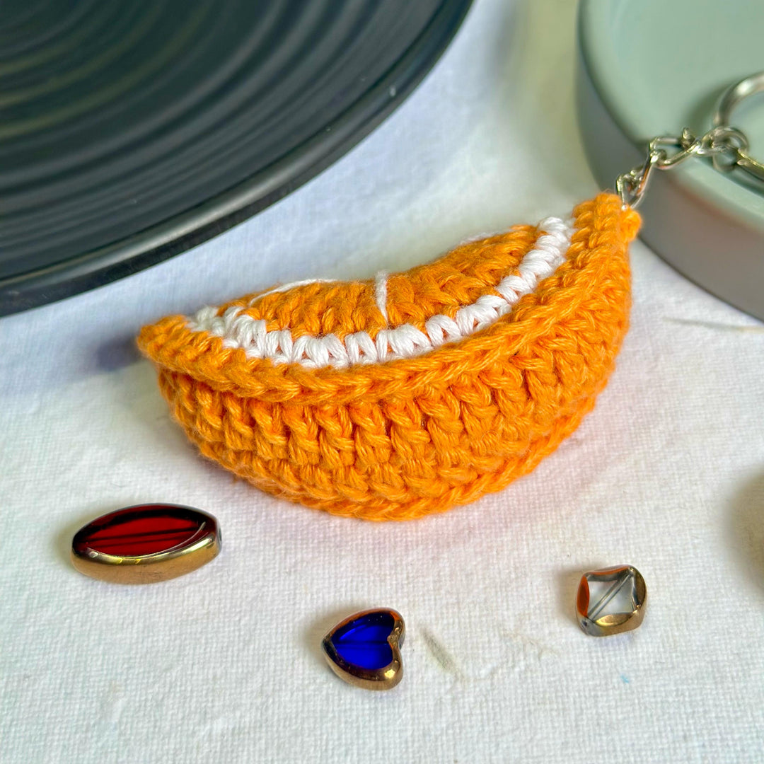 orange keychain 🧡