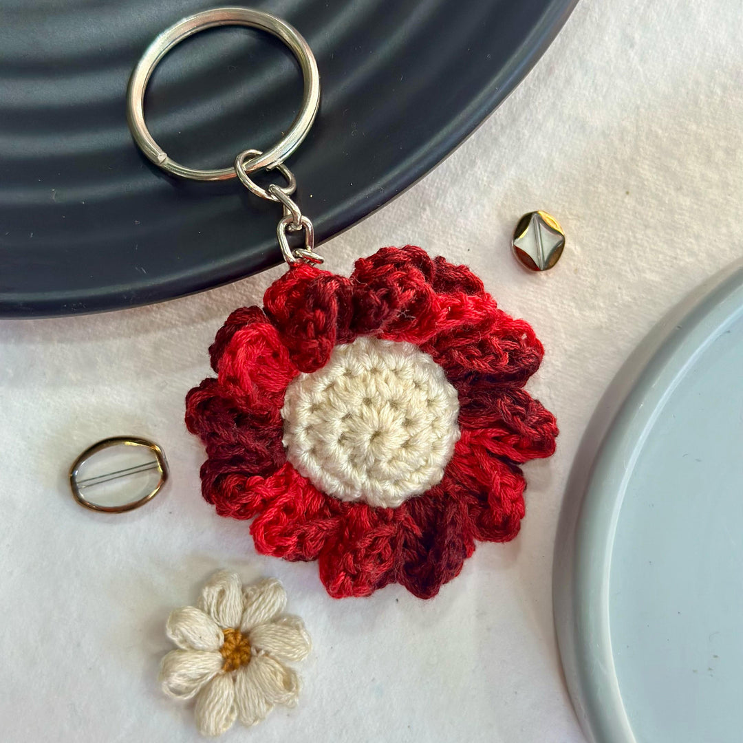 Shaded sunflower keychain 💖